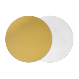 Подложка усиленная золото/жемчуг D 280 мм, толщина 1,5 мм