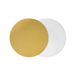 Подложка усиленная золото/жемчуг D 220 мм, толщина 3,2 мм