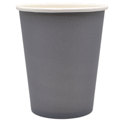 Стакан бумажный для горячих напитков 350 мл,серый