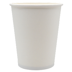 Стакан бумажный для горячих напитков 250 мл белый