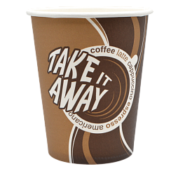 Стакан бумажный для горячих напитков 165 мл Таke away