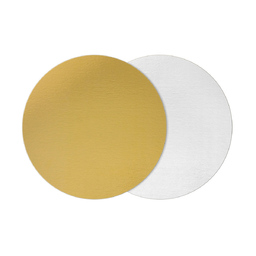 Подложка усиленная золото/жемчуг D 260 мм, толщина 3,2 мм
