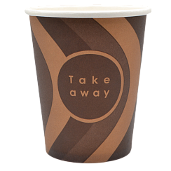 Стакан бумажный для горячих напитков 350 мл Tаke away