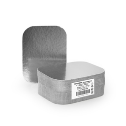 Крышка картон-мет. для ал. формы 410-023 размер 256*183мм /100 (1900мл) (500шт)