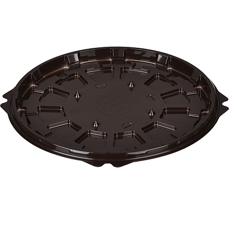 Упак для торта Емкость Т-192ДШ КОРИЧНЕВАЯ (190шт/уп)*