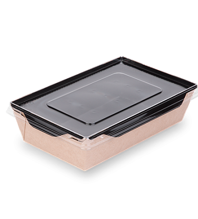 Упаковка OSQ OpSalad 800 Black Edition без крышки (400 шт./кор.)