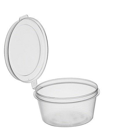 Контейнер для соусов 50мл с крышкой (NEW); цвет: Прозрачный (соусник) (1200шт/кор); арт. 1244П