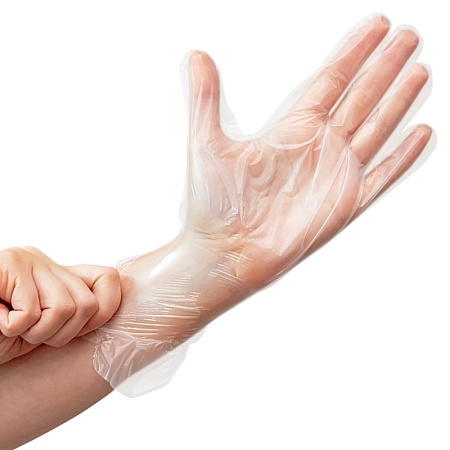 Перчатки одноразовые, эластомер, размер  XL  (100шт/уп) AVIORA