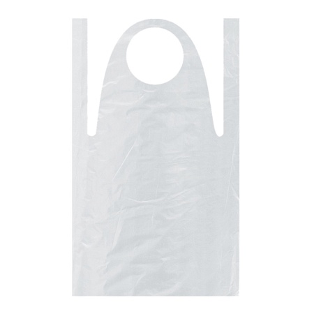 Фартук 81*125 см белый, СВЕРХПРОЧНЫЙ, 50 шт/уп AVIORA