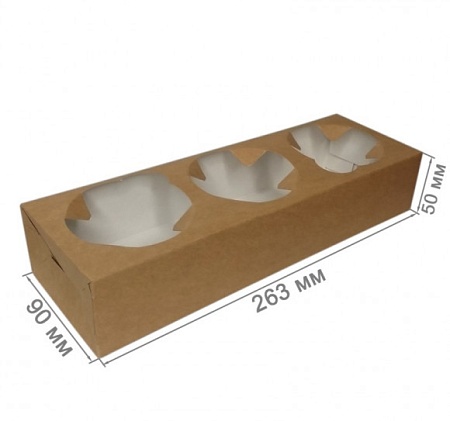 Упаковка ECO CupHolder triple (300 шт./кор.)