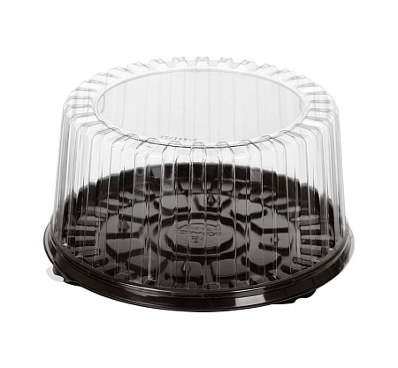 Упак для торта Емкость Т-235/3ДШ КОРИЧНЕВАЯ (100шт/уп)*