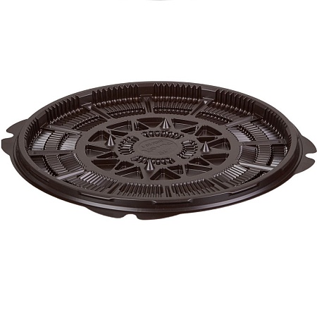 Упак для торта Емкость Т-023ДШ (КОРИЧНЕВАЯ) (125шт/уп)*