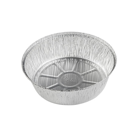 Форма алюминиевая, круглая,L-край,верхний д.205мм, 167мм, (1405мл) 20 шт/уп. Горница (400шт)