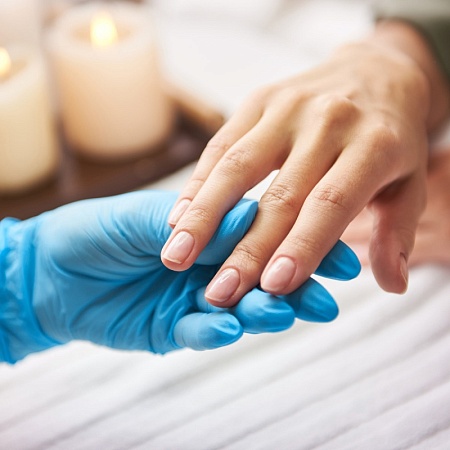 Перчатки нитриловые, размер L, 100 шт./уп, AVIORA